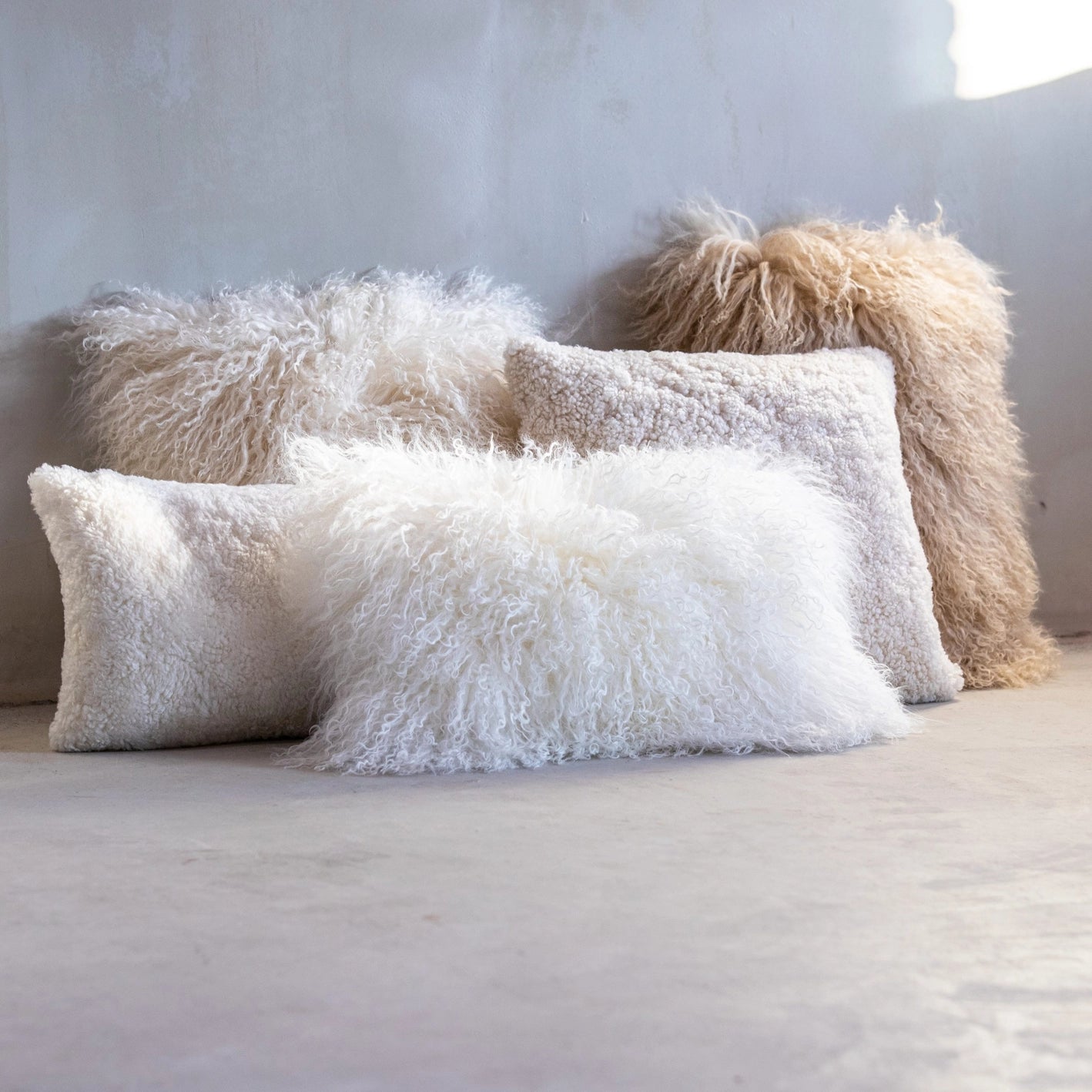 Tibetan Sheepskin Pillow