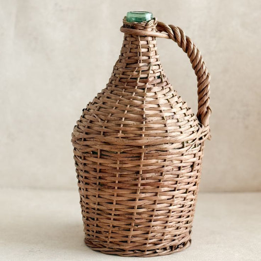 Vintage Wicker Demijohns