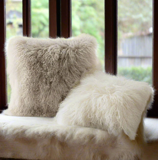 Tibetan Sheepskin Pillow