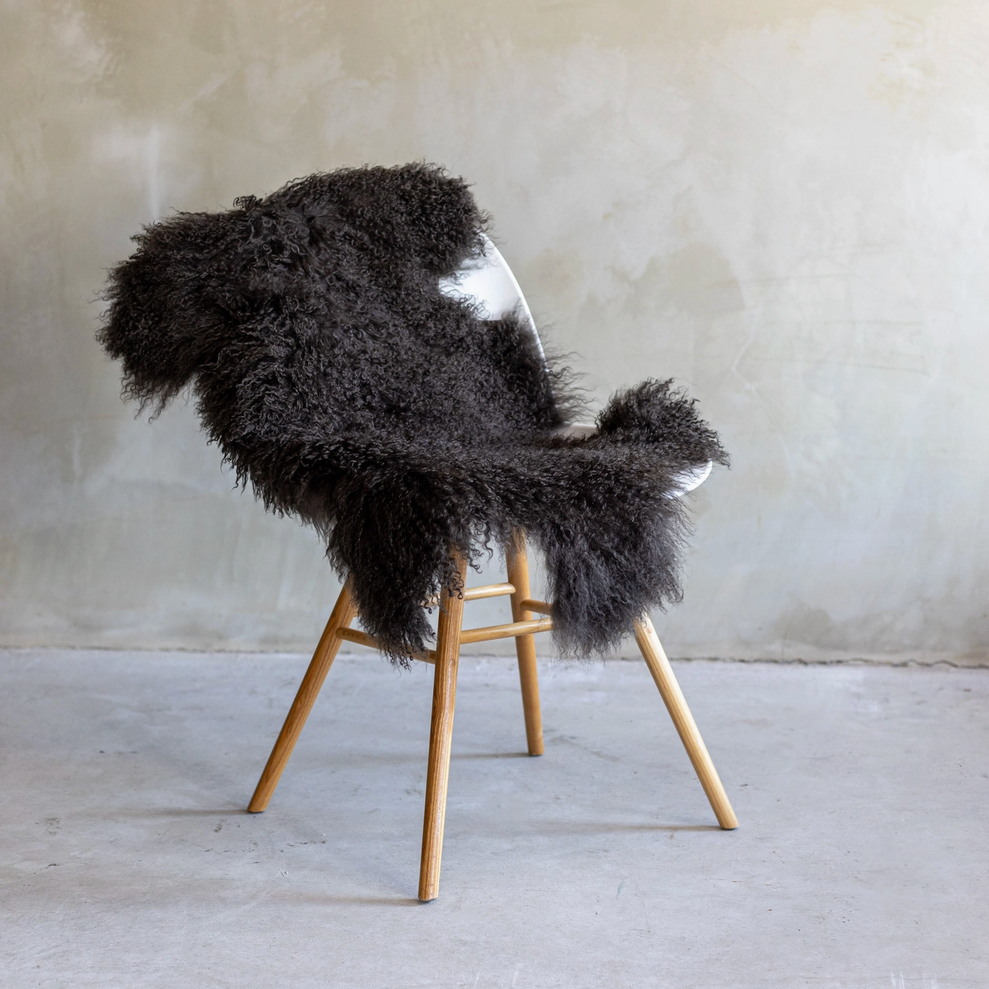 Tibetan Sheepskin Throw