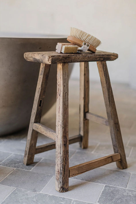 Vintage Village Stool