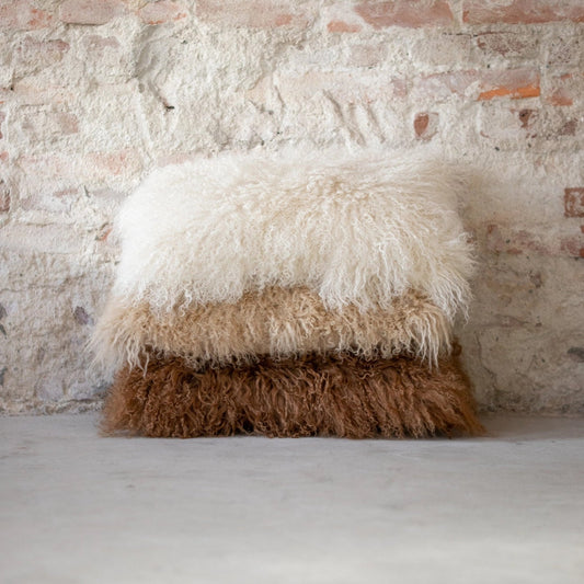 Tibetan Sheepskin Pillow